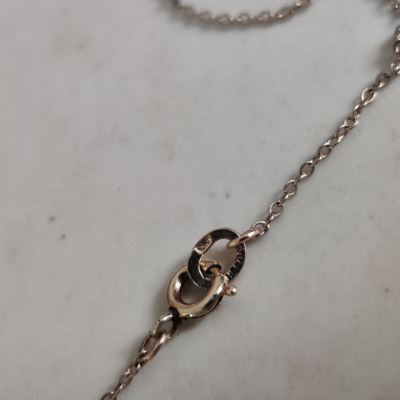 Krementz Gold Filled Heart Necklace w/Cultured pearls - Picture 6 of 10